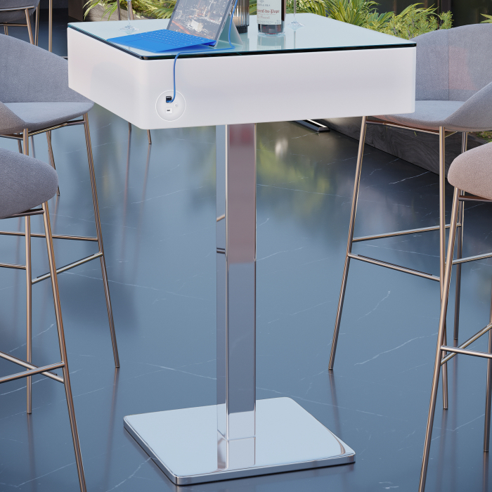 KOSELIG | LED klubb barbord | B:D:H 70 x 70 x 115 cm | RGB | Batteri | Torget KOSELIG | LED klubb barbord | B:D:H 70 x 70 x 115 cm | RGB | Batteri | Torget