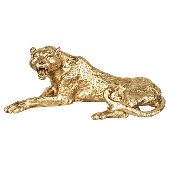 LEOPARD | Deko | H 11,5 cm | Gold