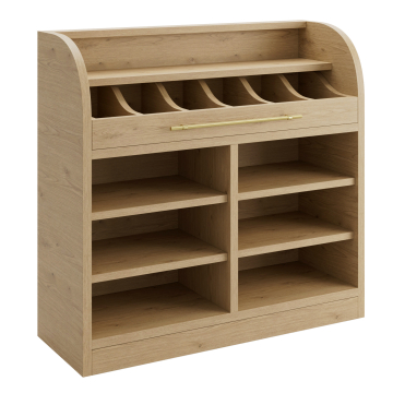LEA | Besteckschrank | B:H 110 x 105 cm | Eiche | 4xBöden