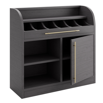 LEA | Bestekkast | B:H 110 x 105 cm | Wenge | 1xDeur + 2xPlanken