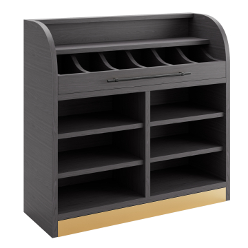 LEA | Besteckschrank | B:H 110 x 105 cm | Wenge | 4xBöden