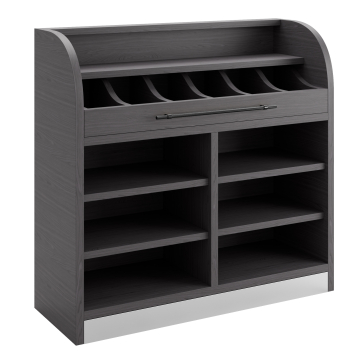 LEA | Besteckschrank | B:H 110 x 105 cm | Wenge | 4xBöden