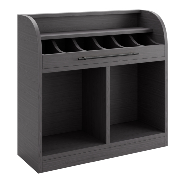LEA | Pellitikkaappi | Korkeus: 110 cm x Leveys: 105 cm | Wenge