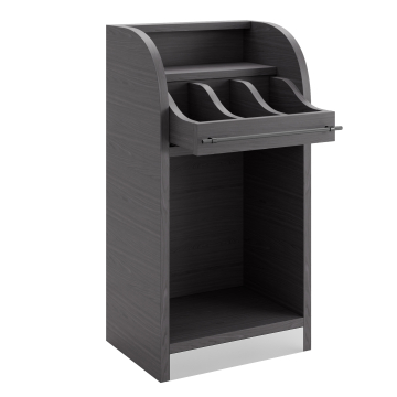 LEA | Besteckschrank | B:H 55 x 105 cm | Wenge | Soft-Close