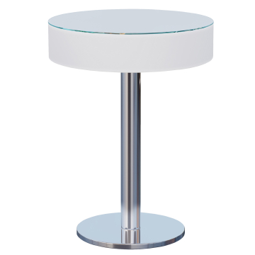 COCO | Ståbord med LED belysning | Ø:H 60 x 110cm | RGB | Batteri | Rund