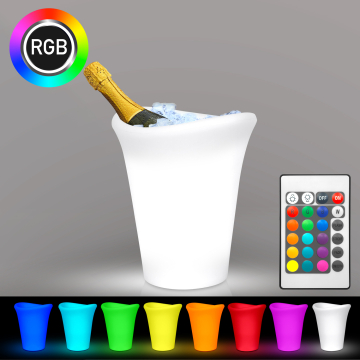 TROPIC | LED isbøtte | 1,5 L | RGB | Batteri