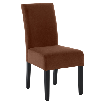 LEO BIG | Bistrostol | Rød bronse | Fløyel