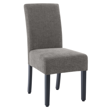 LEO BIG | Bistrostuhl | Grau | Stoff/Textil