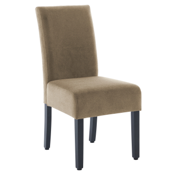 LEO BIG | Bistrostuhl | Taupe | Samt