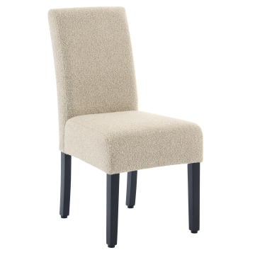 LEO BIG | Bistrotuoli | Beige | Teddy-kangas