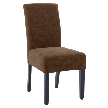 LEO BIG | Silla de bistró | Marrón | Tela/Textil