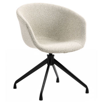 Lewis | Skalstol | Beige | Teddystof | Drejebase