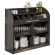 LEA | Serveringsskap | B110cm x H105 | wenge svart | 2x etasjer
