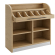 LEA | Bestikskab | H: 110 x 105 cm | Eg | 2xHylder | Soft-Close