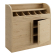 LEA | Besteckschrank | B:H 110 x 105 cm | Eiche | 2xTür + 4xBöden