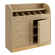 LEA | Besteckschrank | B:H 110 x 105 cm | Eiche | 2xTür + 4xBöden
