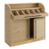 LEA | Besteckschrank | B:H 110 x 105 cm | Eiche | 2xTür | Soft-Close