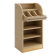 LEA | Armoire à couverts | H:P 55 x 105 cm | Chêne | 2 niveaux | Fermeture douce