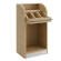 LEA | Besteckschrank | B:H 55 x 105 cm | Eiche | Soft-Close