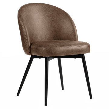 Lily | Hotel Chair | Brown | Leather