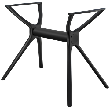 LIMA | Estructura de mesa bistró exterior | Plástico | Negro