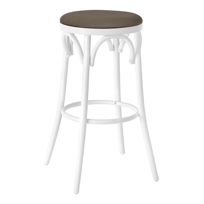 Louise | Bugholz Barstol | Træ | Brun | Fløjl