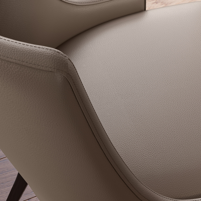 LOLA | Bistrostol | Taupe | Läder LOLA | Bistrostol | Taupe | Läder