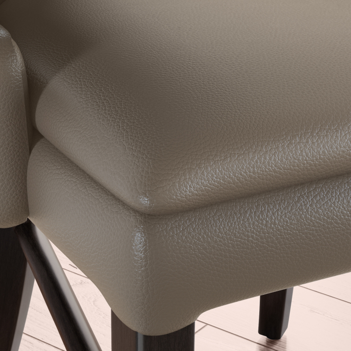 LOLA | Bistrostol | Taupe | Läder LOLA | Bistrostol | Taupe | Läder