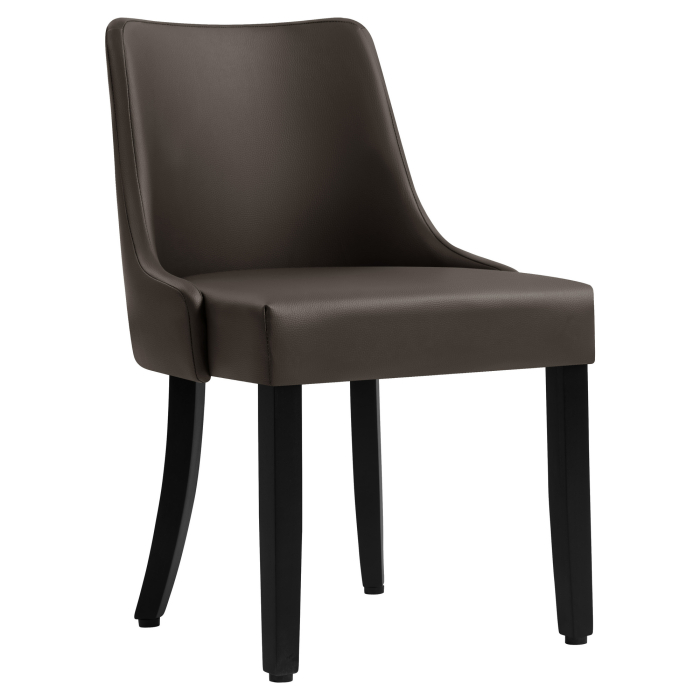LOLA | Bistro Stuhl | Leder | Braun