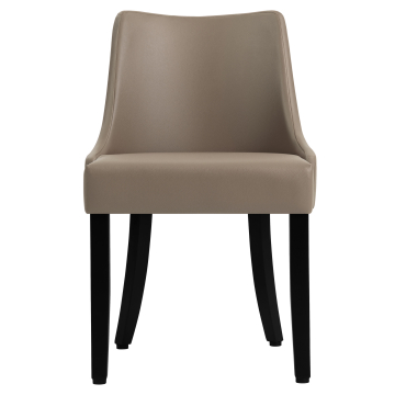LOLA | Bistrostoel | Taupe | Leder