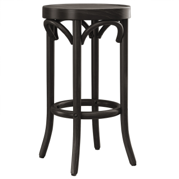 LOUIS | Bentwood Bar Stool | Wood | Wenge