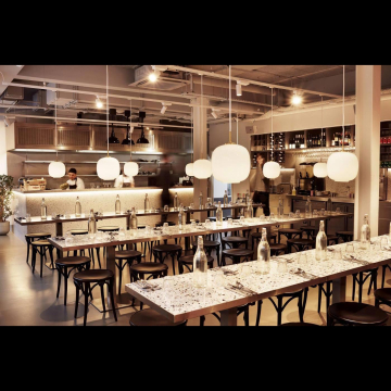 LOUIS | Bentwood Kruk | Wit