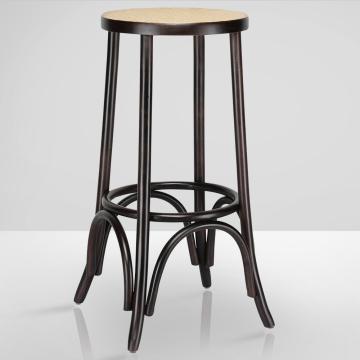 LOUIS | Bugholz Barhocker | Wenge | Bugholz | Gefelchtsitz