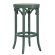 LOUIS | Bentwood Bar Stool | Rattan Wicker | Green