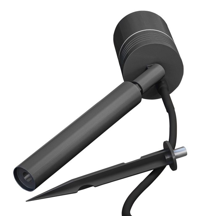 LUX | Erdspießstrahler | Aluminium | Schwarz | Außenbereich