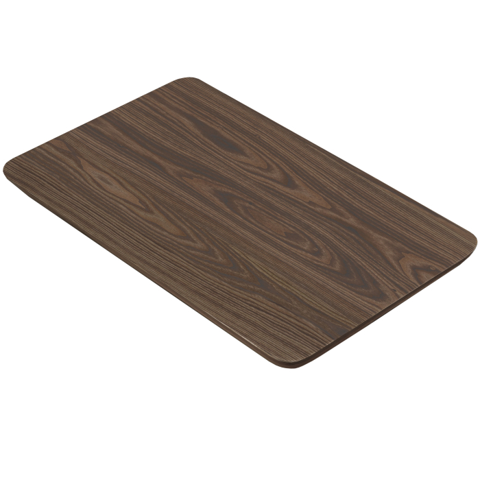 LM | Bistro Tisch | 120 x 70 cm | H 74 cm | Wenge | Gestell: Schwarz