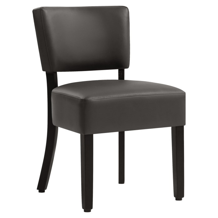 LUCA BIG | Sedia da bistrot | Marrone | Pelle