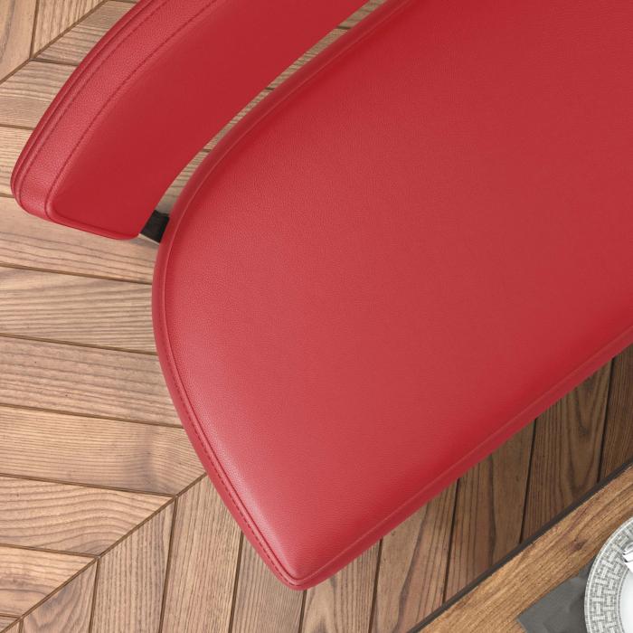 LUCA | Bistro Sittbänk | Röd | B:H 120 x 83 cm | Läder LUCA | Bistro Sittbänk | Röd | B:H 120 x 83 cm | Läder