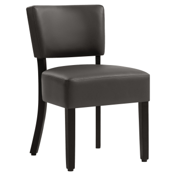 LUCA BIG | Bistro chair | Brown | Leather