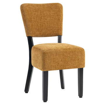 LUCA | Bistro chair | Fabric/Textile | Honey Brown