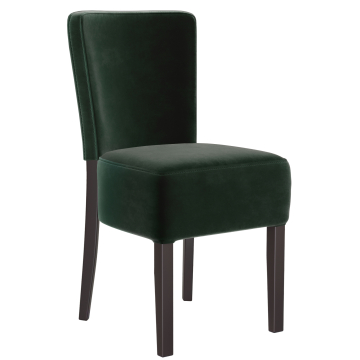 LUCA FULL | Bistro Velours Chaise | Vert