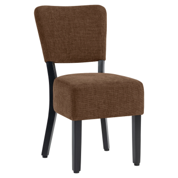 LUCA | Bistrostuhl | Stoff/Textil | Braun