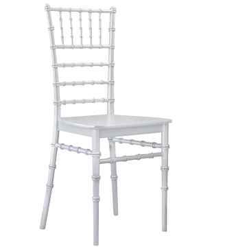 LUCIANA | Wedding chair | White | Plastic | Stackable