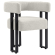 LUKE | Bistro Stuhl | Teddystoff | Creme