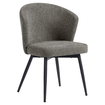 Lynn | Hotellituoli | Harmaa | Kangas/Tekstiili