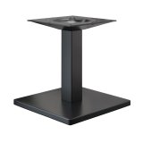 MADRID | Bistro Lounge Table Frame | Black | Base: 45 x 45 cm | Column: 6 x 46 cm