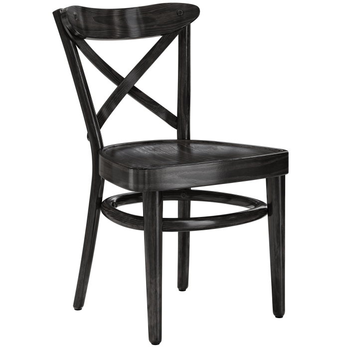 MAUDEZ | sedia in legno curvato | legno | nero | legno curvato