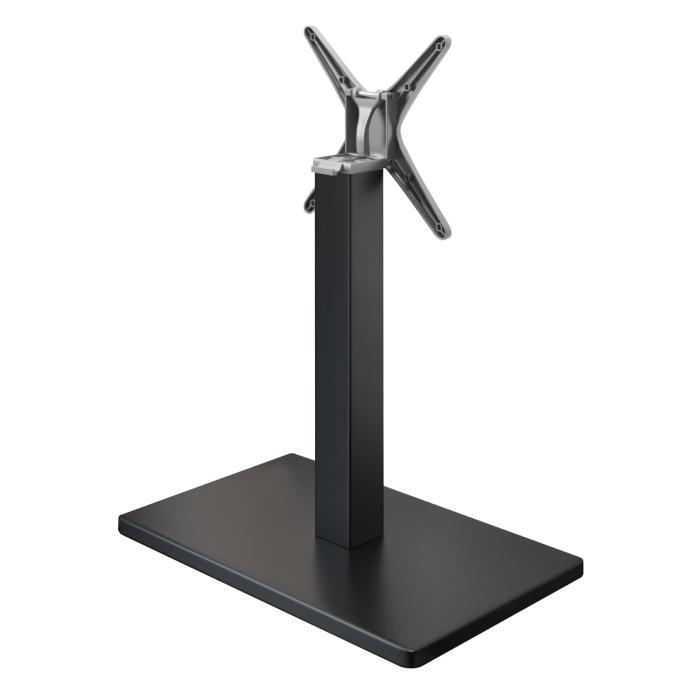 MADRID | Bistrobordstel | Sort | Højde: 72 cm | Søjle: 8 x 8 cm | Fod: 40 x 70 cm | Sammenklappelig
