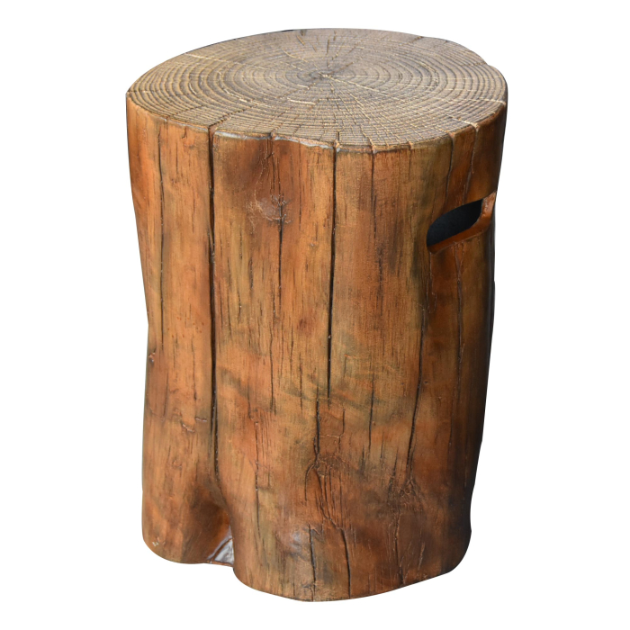 MANCHESTER  | Gasflaschen Abdeckung | B:T:H 47 x 49 x 62 cm | Beton | Eiche