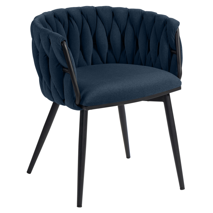 MARIS | Hotel Stuhl | Samt | Blau